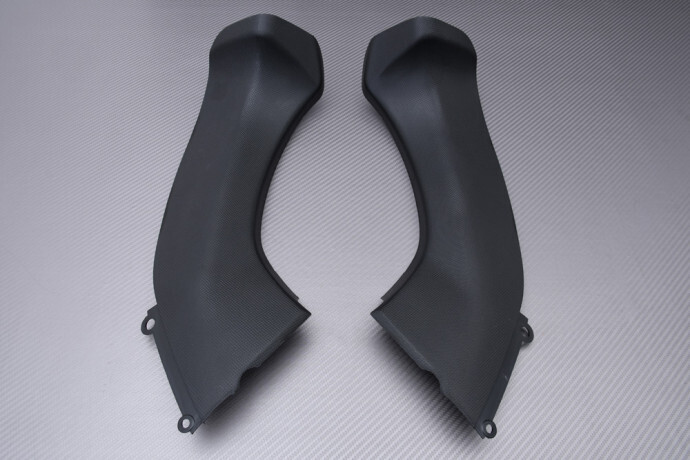 Carénage plastique KAWASAKI ZX10R NINJA 2007 couvercle réservoir moto côté paire