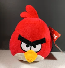 Angry Birds Big Red 6" Plush Stuffed Toy Video Game Doll Rovio