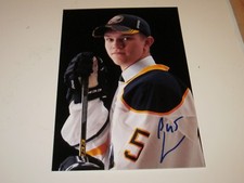 BRENDAN GUHLE AUTOGRAPHED 4X6 BUFFALO SABRES PHOTO # 1