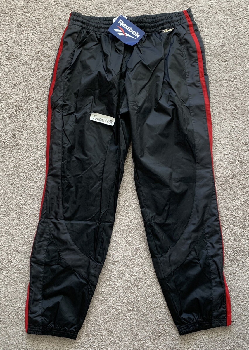 New! Reebok Allen Iverson Legacy Track Pants answer question sz XL