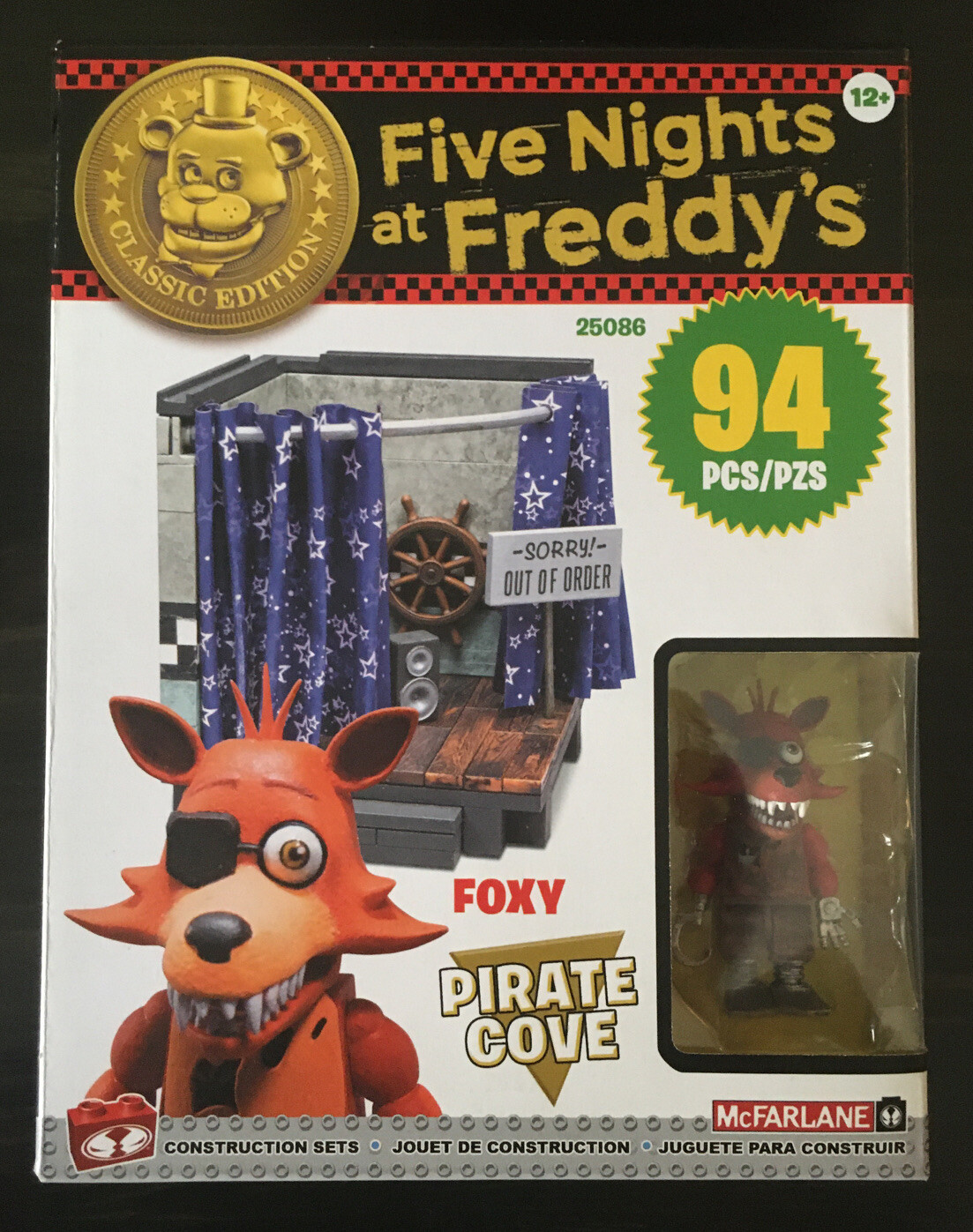 five nights at freddy's pirate cove lego set