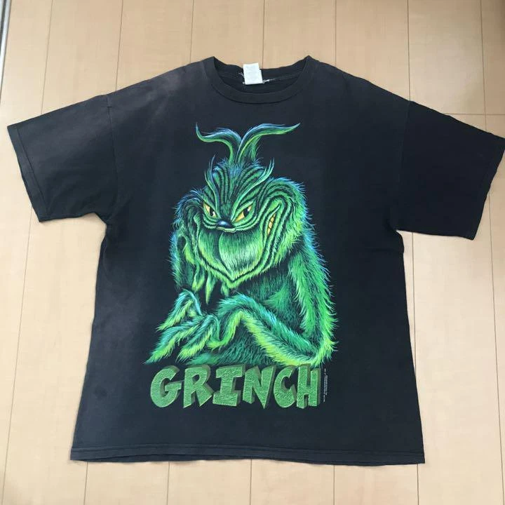 black grinch t shirt