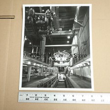 1958 Union Pacific 1628 Close Up Refurbishing FA1 Locomotive Train 8x10" Photo