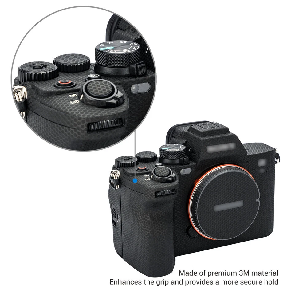 Anti-Scratch 3M A7 IV Camera Skin Protector Film Cover for Sony A7IV A7 IV A7M4 - Image 3 of 4