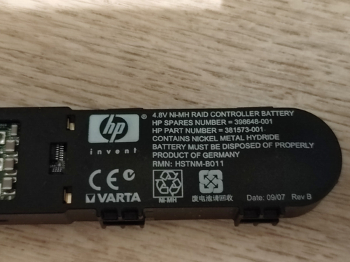 HP Raid Controller Battery HSTNM-B011 381573-001 - Photo 3/3