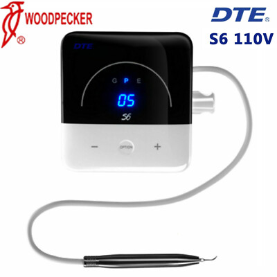 Genuine Woodpecker Dental DTE S6 Ultrasonic Scaler Piezo 7 Tips Handpiece HD-8H