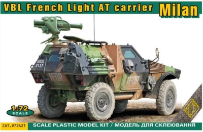 メイ ACE 72421 VBL Milan AT missile carrier 1/72 Armor kit for sale
