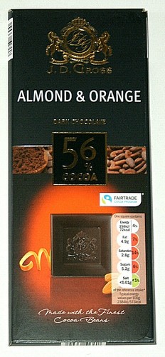 Milk Dark Chocolate Finest cocoa beans 125g Fairtrade Organic Vegan