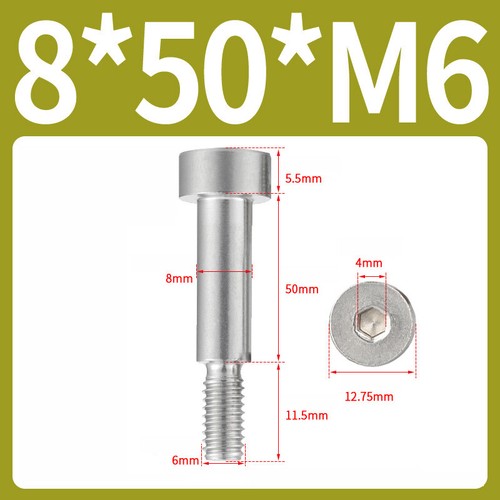 Shoulder Bolt Screws A2 Stainless Steel - Allen Socket Head M4 M5 M6 M8 M10 - Picture 52 of 97
