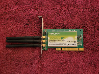 TP-Link N300 Wireless Advanced PCI Adapter (TL-WN951N)