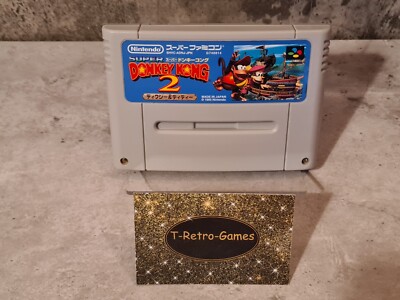 SFC Super Famicom NTSC-J Super Donkey Kong 2 Modul Japan