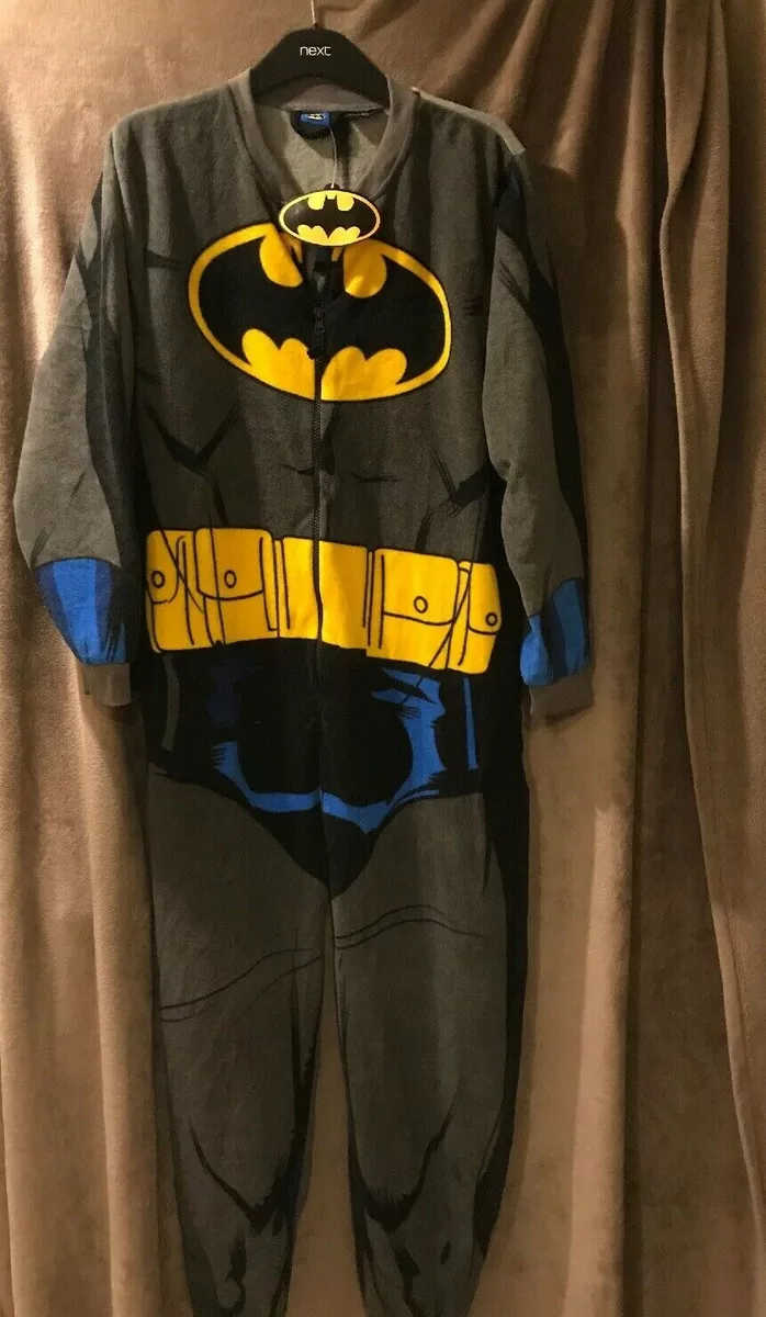 Primark Batman Men's All in One Sleepsuit Pyjamas XS/S BNWT | eBay