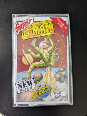 Super G-Man Commodore 64 Cassette Tape von Codemasters