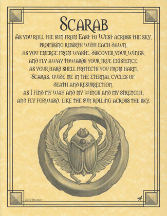 Scarab Prayer poster - Picture 1 of 1