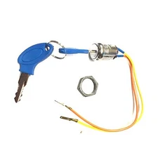 2-WIRE IGNITION KEY SWITCH BLUE 2 POSITION MOBILITY SCOOTER POWER CHAIR ELECTRIC