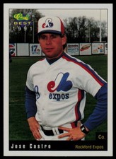 1991 Classic Best Jose Castro Rockford Expos