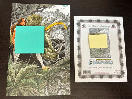 Cavewoman Starship Blish #1 (Sótano 2017) -- Durham Risque VARIANTE G