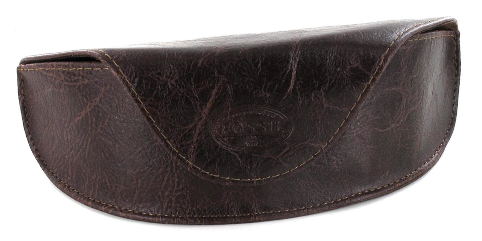 Fossil Leder Sonnenbrillenetui, Etui, Brillenetui, Fossil Box,Tasche für Brille