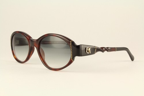 Authentic Emmanuelle Khanh EK526/904 18/16 Tortoise 58mm Gradient Sunglasses - Picture 2 of 5