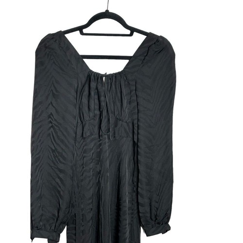 Favorite Daughter The One That Got Away Black Zebra Jacquard Womens Size 10 - Picture 3 of 8