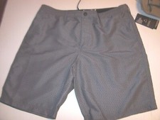 HURLEY Boardwalk Mariner Corby board shorts swim gray dot hybrid sz 32