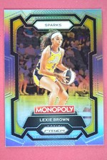 Lexie Brown 2024 Panini Prizm WNBA Monopoly Silver Los Angeles Sparks #41