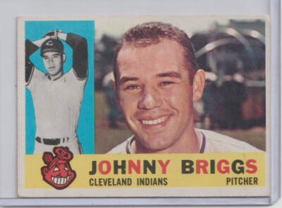 #ad #ad 1960 Topps John Briggs #376 Rare Old US Vintage Baseball Collection Card NICE $4.99