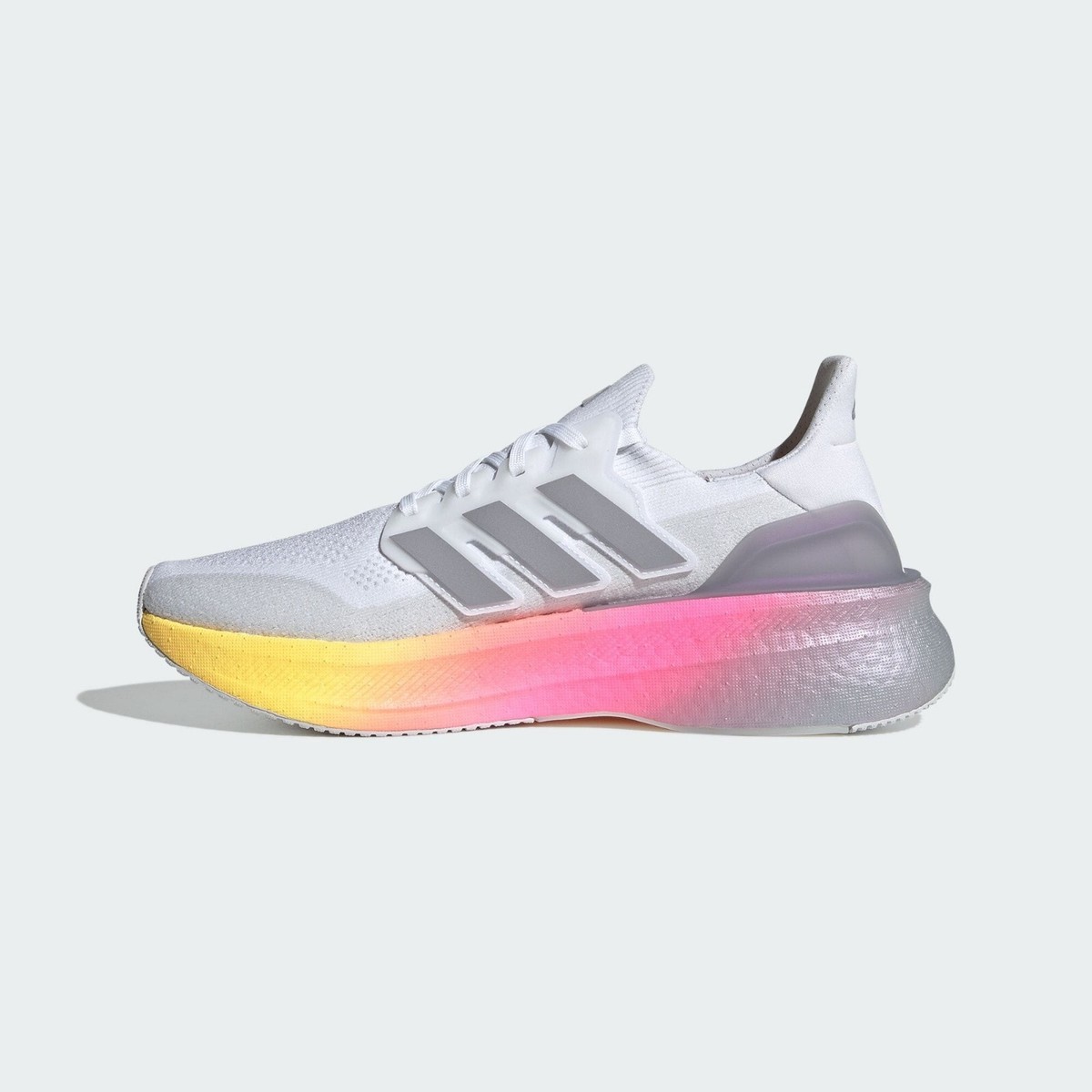 adidas Ultraboost 5 White Glory Grey Lucid Pink ID8810 Men display picture 2