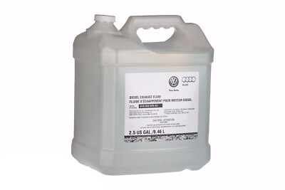 OEM VW Audi BMW Mercedes AdBlue DPF Diesel Exhaust Fluid BlueDEF 2.5 Gallon Jug