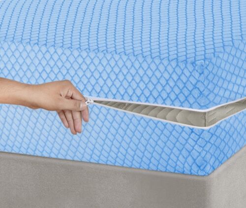 Anti-BETT Bug Matratzenschutz Abdeckung Gesamtgehäuse DIAMANT Vollreißverschluss - Bild 16 von 40
