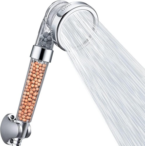 Water Saving High Pressure Shower Head, 3 Modes Handheld Spa Bath Shower Head - Picture 4 of 10