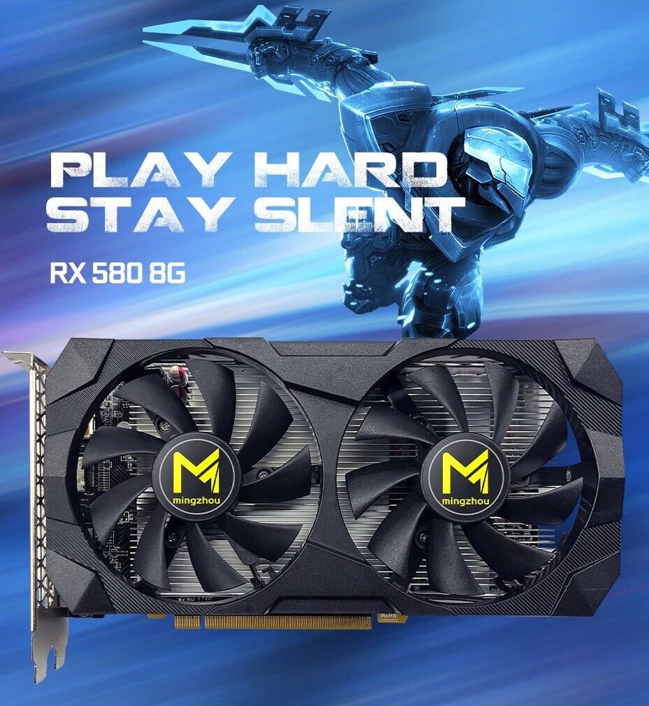 RX 580 8GB gddr5 256bit GPU Graphics Card Gaming/Mining Super Strong Graphics RX 580 8GB gddr5 256bit GPU Graphics Card Gaming/Mining Super Strong Graphics