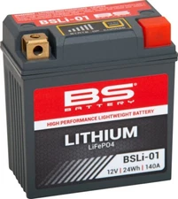 BS Battery Lithium-Ion Battery BSLi-01 #360101 for Honda/Husqvarna/KTM