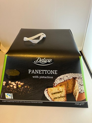 Deluxe Panettone Pistachio 750g BRAND NEW - Picture 3 of 4