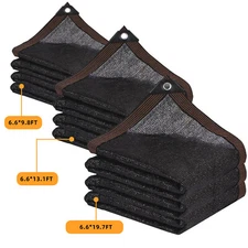 Polyethylene Shade Mesh Outdoor Shade Sail Encrypted Thickened UV Resistant USA