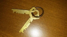 Vintage Sargent & Greenleaf Lock Keys 100