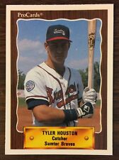 1990 ProCards #2436 TYLER HOUSTON Sumter BRAVES (Atlanta) Card   B2018704