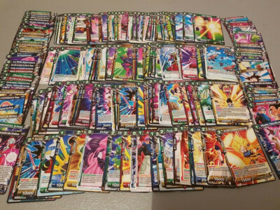 Dragon Ball Super Card Game 100 Cards Lot Bulk BT01 - BT24 (En)