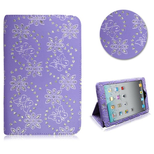 Luxury Bling Glitter Leather Flip Case for iPad Mini 1st 2nd and 3rd Generation - Picture 4 of 13