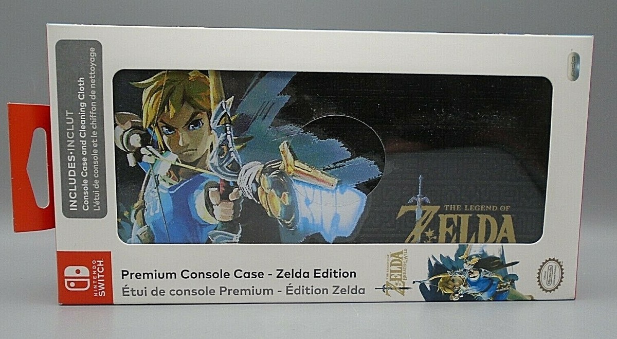 Nintendo Switch Premium Console Case - Zelda Edition Official 