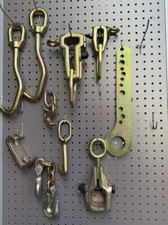 10pcs Auto Body Frame Repair Pulling Clamp Self Tightening Puller J Hooks Set