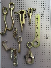 10pcs Auto Body Frame  Repair Pulling Clamp Self Tightening Puller J Hooks Set