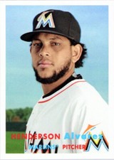 2015 Topps Archives #47 Henderson Alvarez Miami Marlins