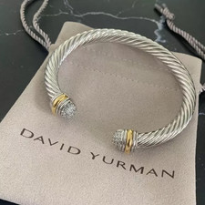David Yurman Cable Classic Flex Dome Sterling Silver 925