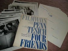 FOUR FRIENDS~An Arthur Penn Film~Orig. '81 Press Kit w/14 Stills ~ Craig Wasson