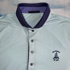 Greyson Golf Polo Shirt Mens XL Mint Green Ballybunion Golf Course