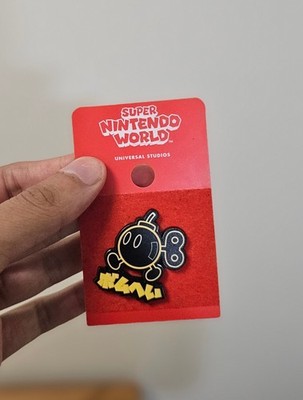 Universal Studios Super Nintendo World Bob-omb Bomb Enamel Pin Mario 
