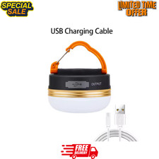 Rechargeable Camping Lantern Light USB Glare Tent Camping Light Portable LED UK