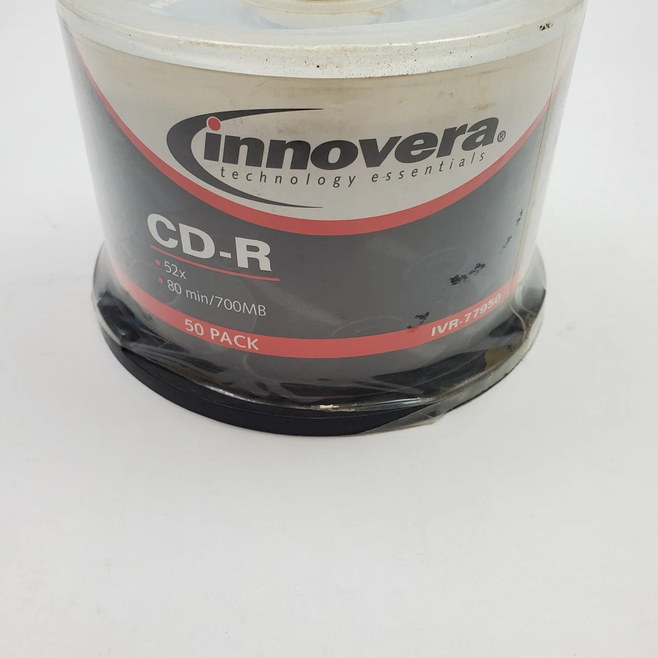 CD-R Discs 50 Pack Innovera 52X 80 Minute 700MB Compact Disc Recordable - Image 3 of 4