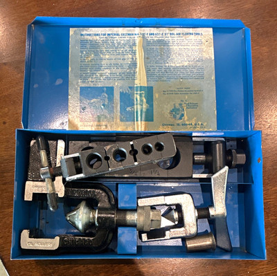 Imperial Eastman/Imperial Tool 537-F 37 Degree Rol Air Flaring Tool Kit